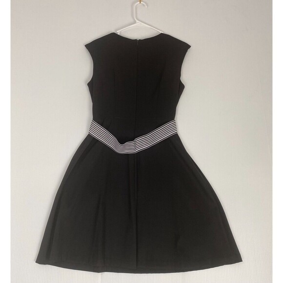 Annected Apparel Women's Black Mini Dress Sleeveless Zipper Size 10 Petite - Picture 12 of 13